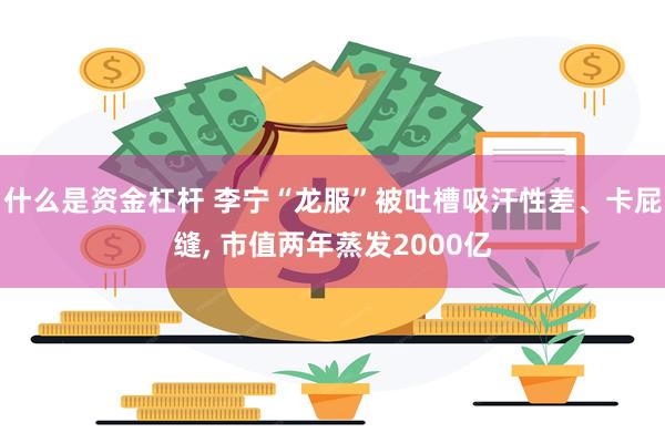 什么是资金杠杆 李宁“龙服”被吐槽吸汗性差、卡屁缝, 市值两年蒸发2000亿