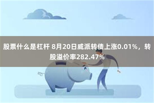 股票什么是杠杆 8月20日威派转债上涨0.01%，转股溢价率282.47%