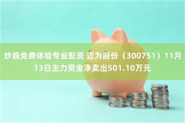 炒股免费体验专业配资 迈为股份（300751）11月13日主力资金净卖出501.10万元